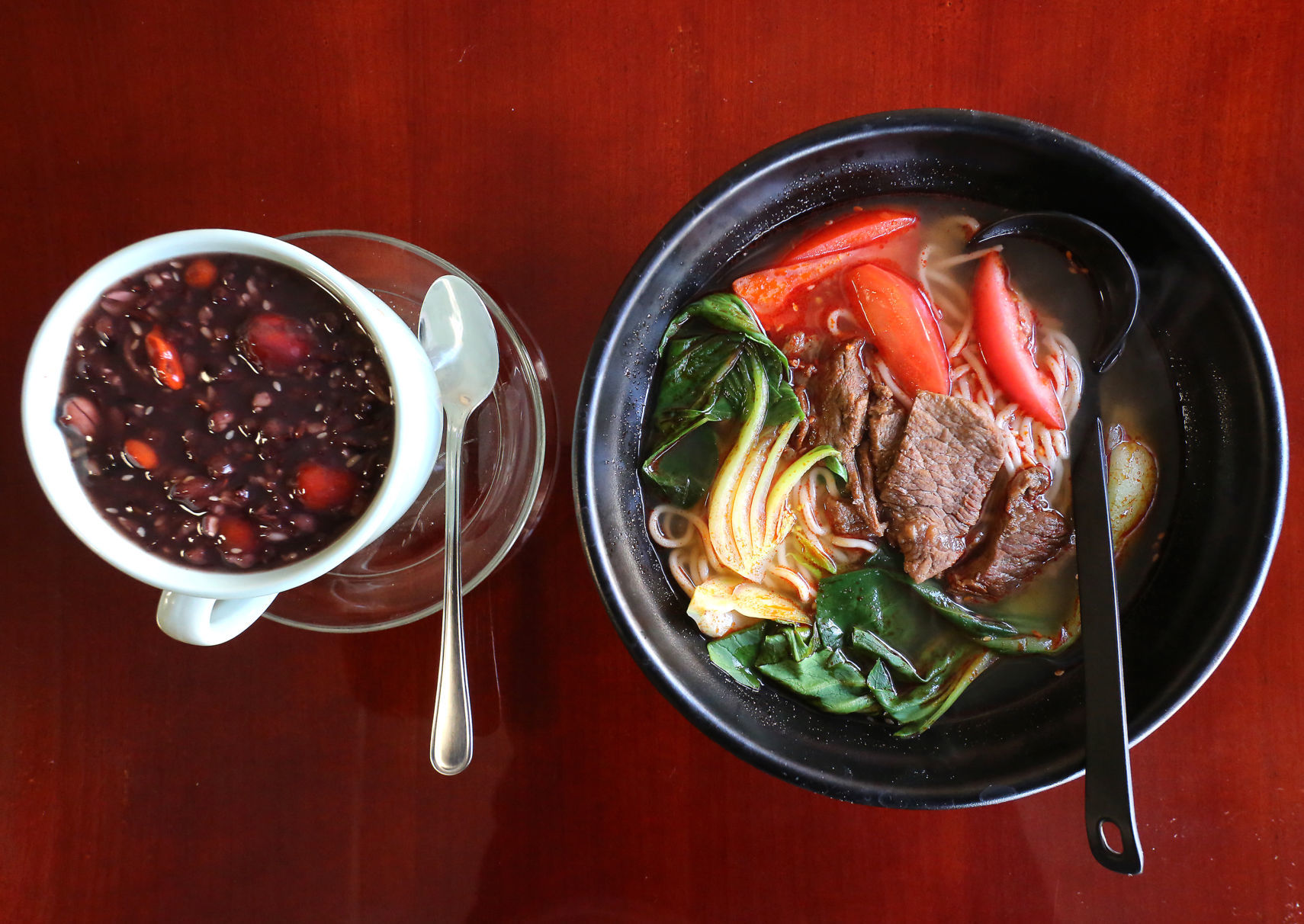 Chen's Dumpling House pudding and soup